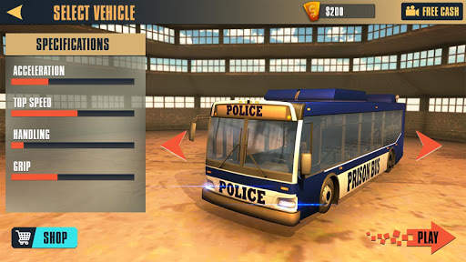 Prison Stickman Transport Police Van screenshot 5