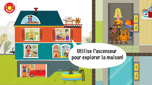 Pepi House: Happy Family screenshot 1