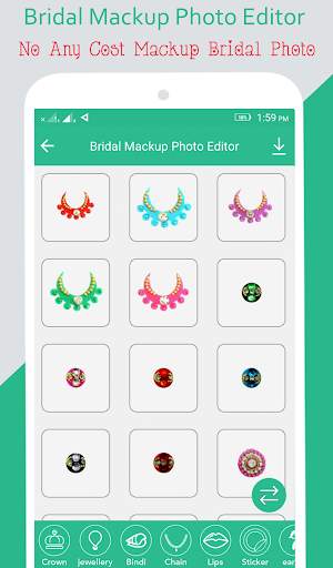 Bridal Mackup Photo Editor screenshot 2