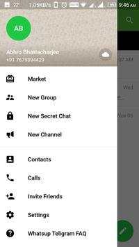 Fast Whatsapp Telegram (Best messenger) screenshot 3