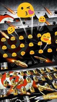 Power Gun Keyboard Theme screenshot 2