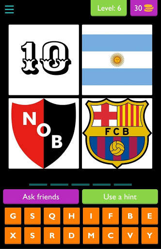Quiz : Guess the footballeur player's by club 2020 screenshot 1