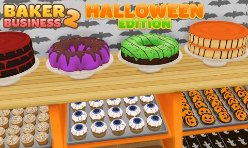 Baker Business 2: Cake Tycoon - Halloween Edition screenshot 1