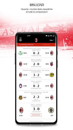 AC Milan Official App screenshot 6