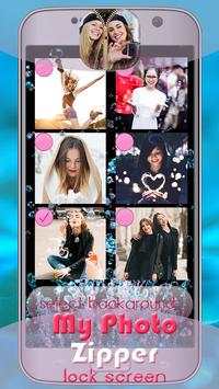 Photo Zipper Lock Screen screenshot 6