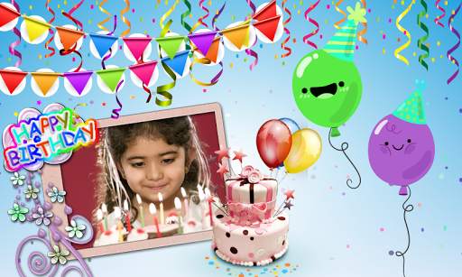 Happy Birthday Photo Frames 4 تصوير الشاشة