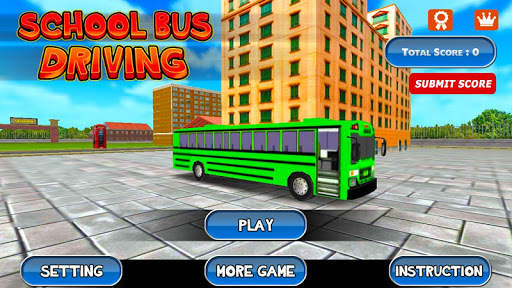 3D School Bus Driving screenshot 1