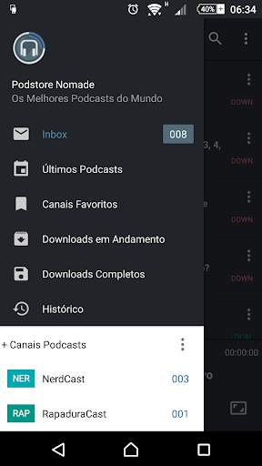 PodStore Pro - Podcast Player screenshot 1
