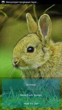 Rabbit Pop Lock Screen screenshot 1