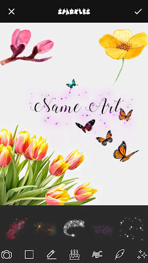 Birthday Cards Name Art Maker screenshot 5