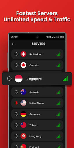 Singapore VPN - The VPN Master screenshot 3
