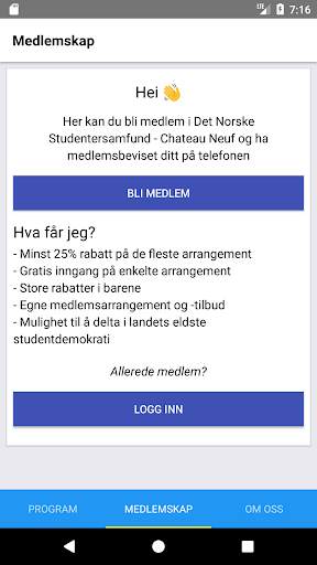 Chateau Neuf - Det Norske Studentersamfund screenshot 4
