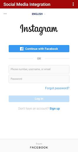 Social Media Integration screenshot 5