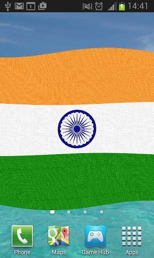 India Flag Live Wallpaper screenshot 3