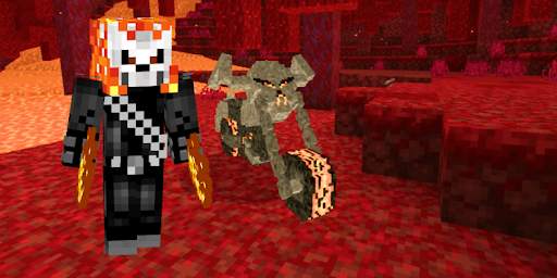Ghost Rider Mod for Minecraft screenshot 1