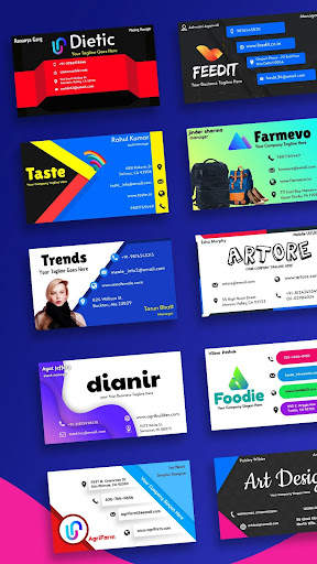 Digital Business Card Maker screenshot 8