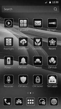 Black And Silver Theme screenshot 3