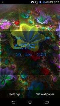 4D Flower Live Wallpaper screenshot 2