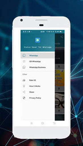 Status saver for Whatsapp screenshot 1