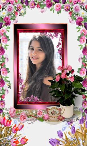 New Best Beautiful Flower Frame Application 2021 скриншот 4