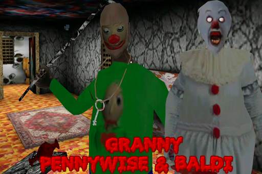 Pennywise & Baldi Granny Mod: Chapter 2 screenshot 3