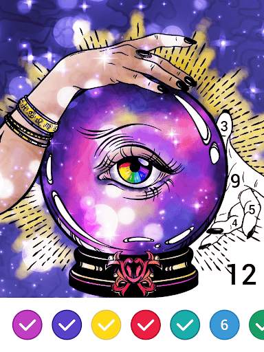 Magic Paint: Color by number 12 تصوير الشاشة