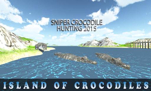 Sniper Crocodile Hunting 2015 screenshot 2