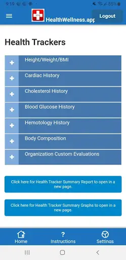 Health Wellness Fitness Calculator App screenshot 2