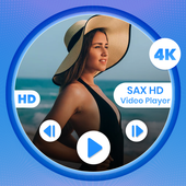 SAX HD Video Player - 4K, 8K, Ultra HD Player icon