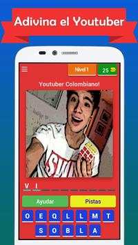 Adivina el Colombiano Youtuber screenshot 1