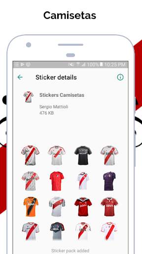 Stickers de River para WhatsApp - No Oficial screenshot 6
