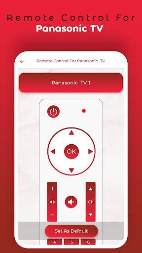 Remote Controller For Panasonic TV screenshot 2