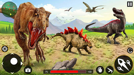 Wild Dino Hunter Animal Hunting Games screenshot 2