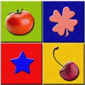 Fruits Vegetables Color Shapes icon