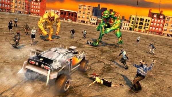 Zombie Mobil Smash derby screenshot 7