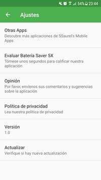 Battery Saver 5X screenshot 5