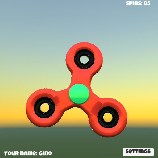 3D Spinner Fidget icon