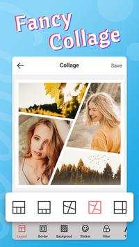 Fancy Photo Editor - Collage Sticker Makeup Camera 3 تصوير الشاشة