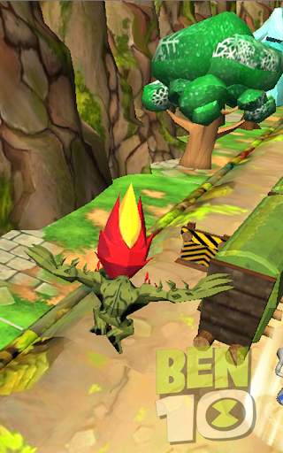 New Ben Alien Boy Rush - Jungle Escape Run screenshot 7