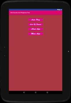 Bird Sounds & Ringtones Free screenshot 6