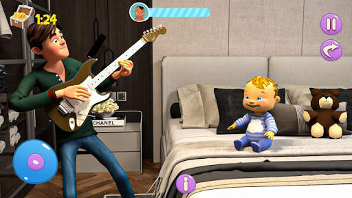 Real Mother Baby Games 3D: Virtual Family Sim 2019 screenshot 3