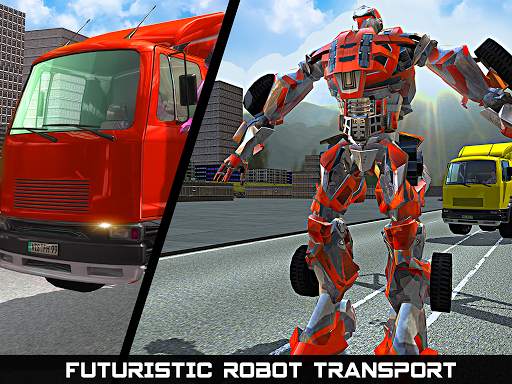 Robot Truck transportu samocho screenshot 13