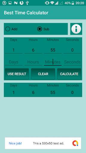 Best Time Calculator - Days-Hours-Minutes-Seconds 3 تصوير الشاشة