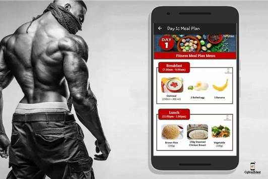 3 Days Intense Gym Workout & Fitness Meal Plan screenshot 4