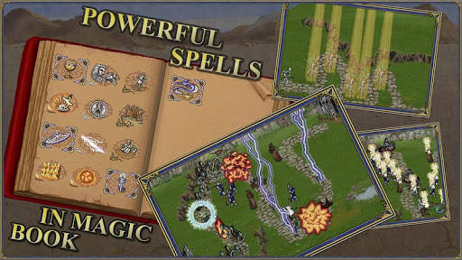 Heroes 3 and Mighty Magic:TD Fantasy Tower Defence 3 تصوير الشاشة