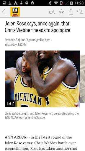 MLive.com: Michigan Hoops News screenshot 2