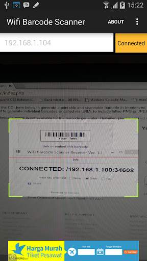 WiFi Barcode Scanner screenshot 4