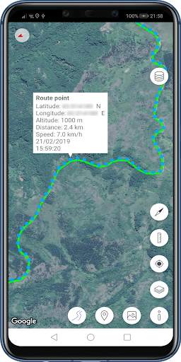 GPS Compass Navigation 4 تصوير الشاشة