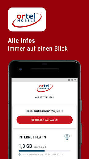 Ortel Mobile screenshot 1