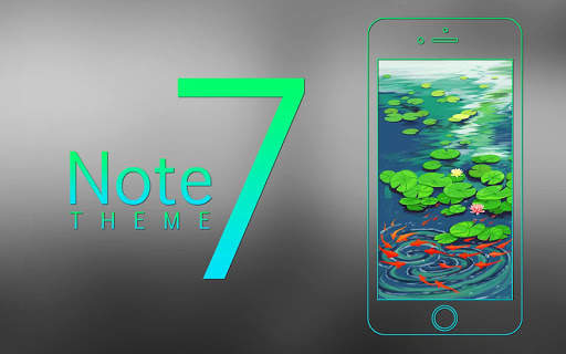 Theme for Galaxy Note 7 screenshot 1